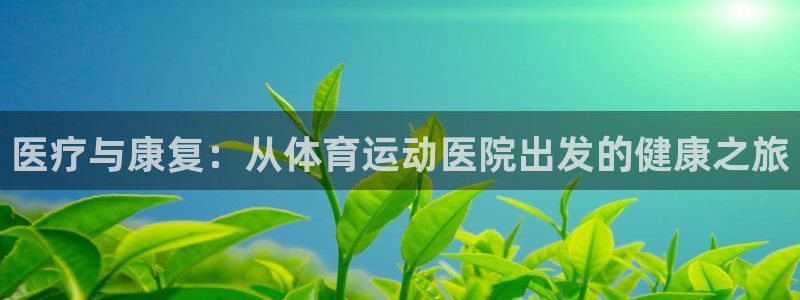 蚂蚁体育怎么样：医疗与康复：从体育运动医院出发的健康之旅